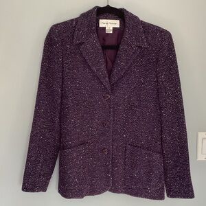 Rena Rowan Deep Purple Women's Blazer